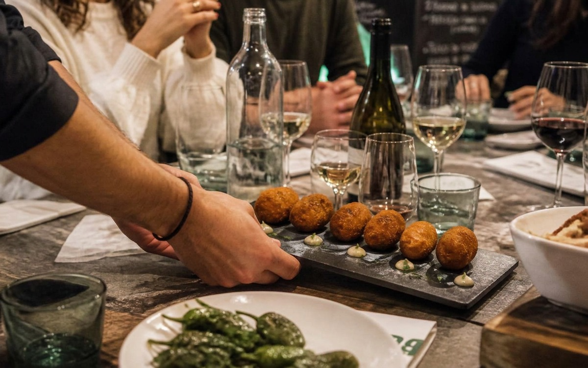 Croquetas servidas: como entrada